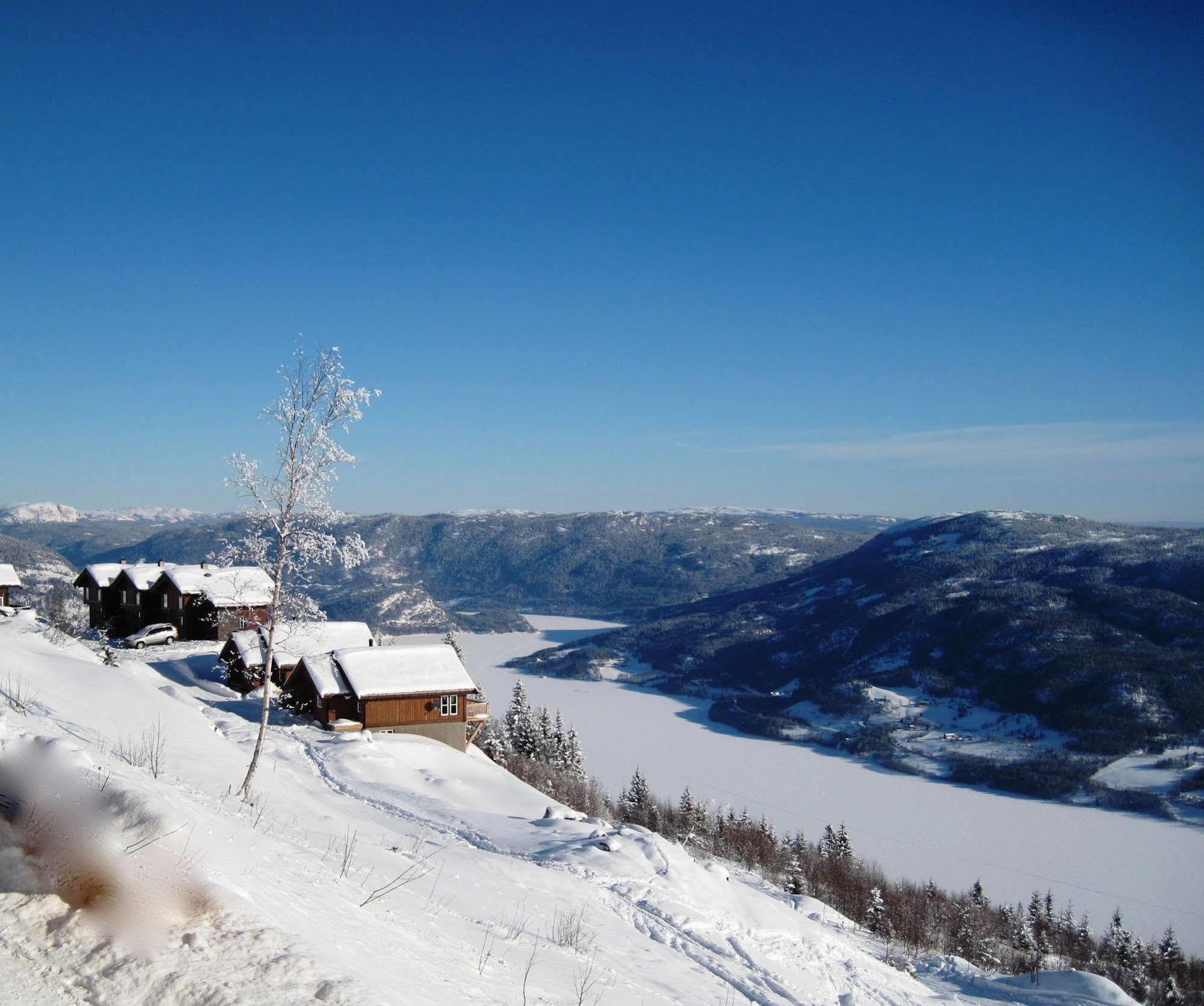 Norefjell - Storhytte Med Jacuzzi Og Fantastisk Beliggenhet Noresund Extérieur photo